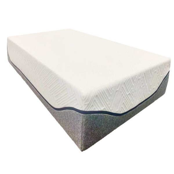 Bed Protection Pad Soft And Comfortable Waterproof Mattress Protector Zippered Jacquard Foam Mattress Cover