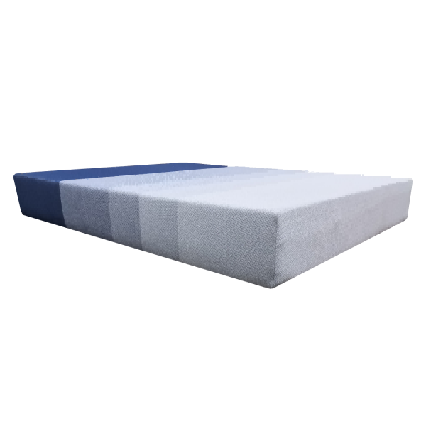 Gradient Anti-allergy anti-bacterial foam mattress cover with zipper mattress cover